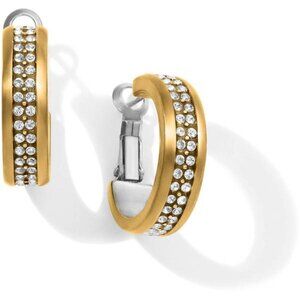 New Brighton Women's Meridian Two Tone Hoop Earrings JA6152